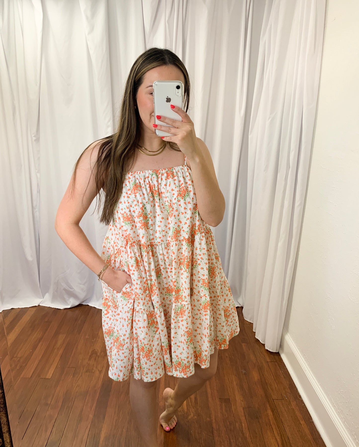 Faye Floral Dress