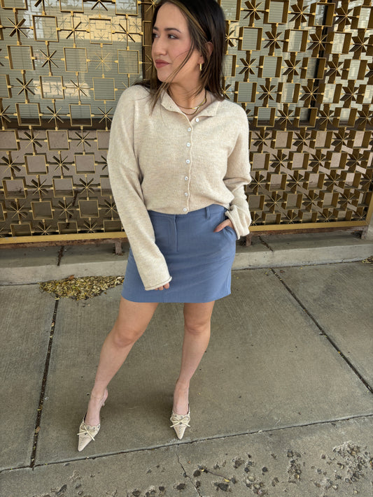 River Mini Pencil Skirt