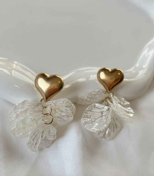 Lover Gold Drop Earrings